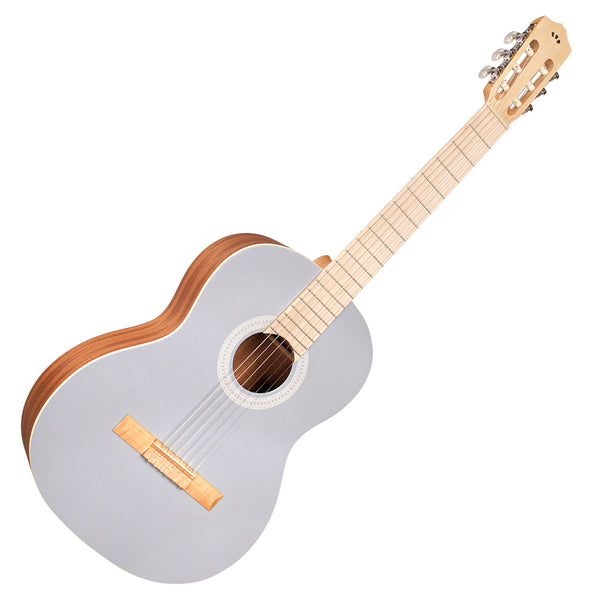 Cordoba Protege C1 Matiz Classical Guitar in Pale Sky with Color-Matching Nylon Gig Bag