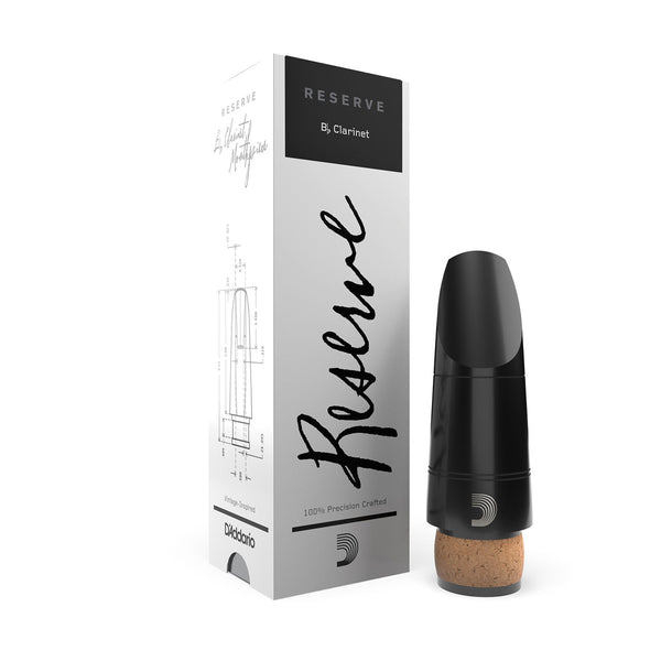 D'Addario MCRX25E Reserve Bb Clarinet Long Facing Mouthpiece