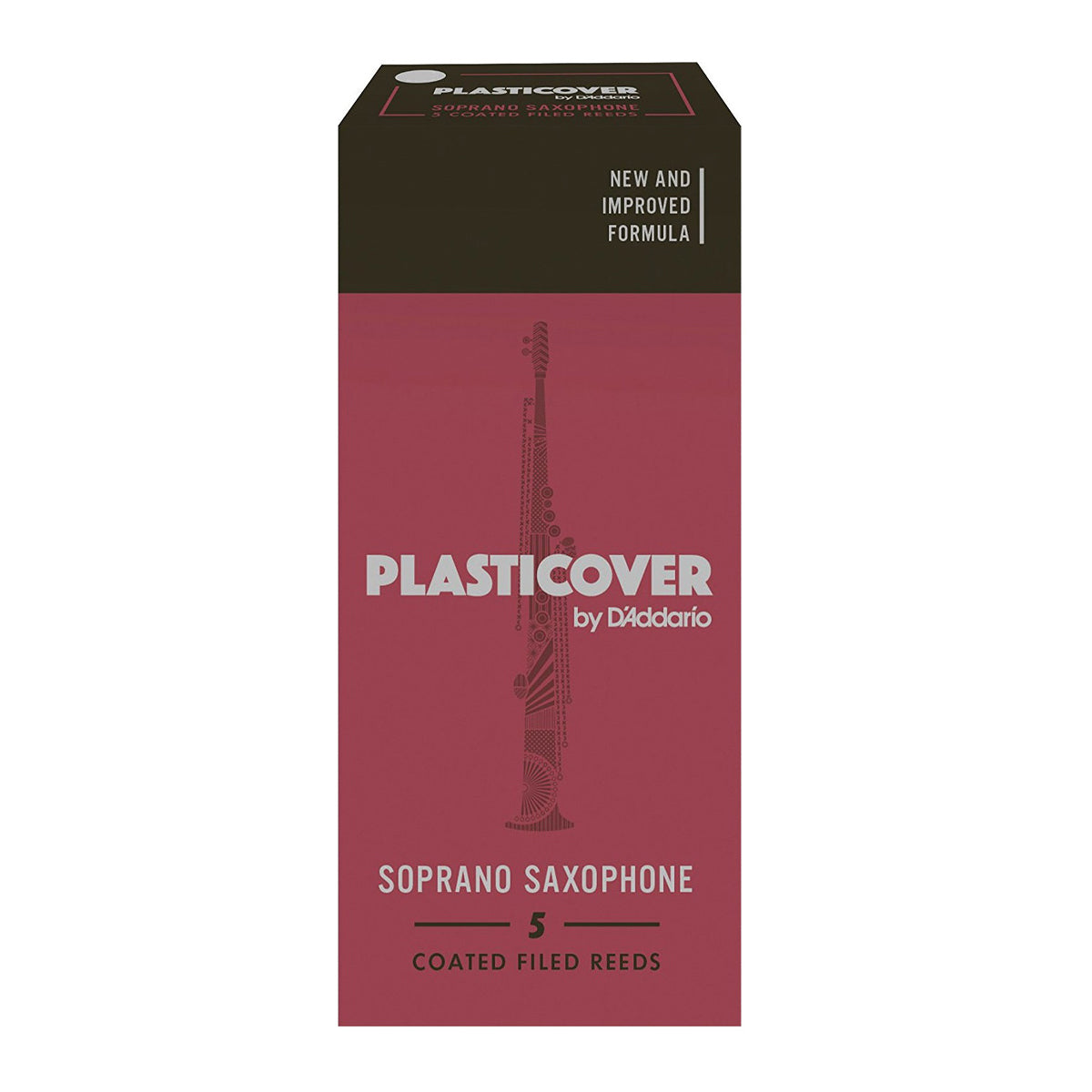 D'Addario RRP05SSX500 Plasticover Soprano Sax 5 Reed - Per Box