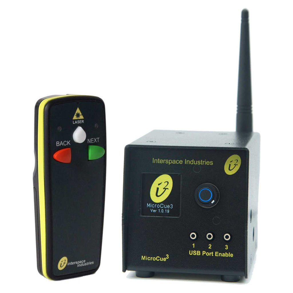 Microcue MicroCue3 USB cueing system incl. 1 x 2-button laser handset