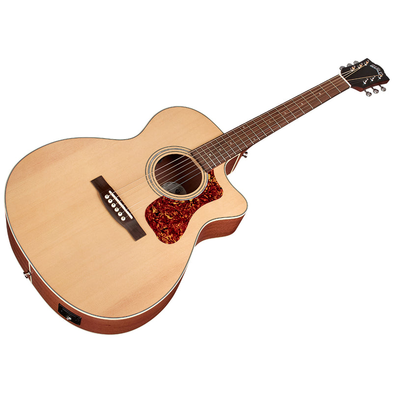 Guild OM-240CE Acoustic Guitar, Archback Solid Top - Natural