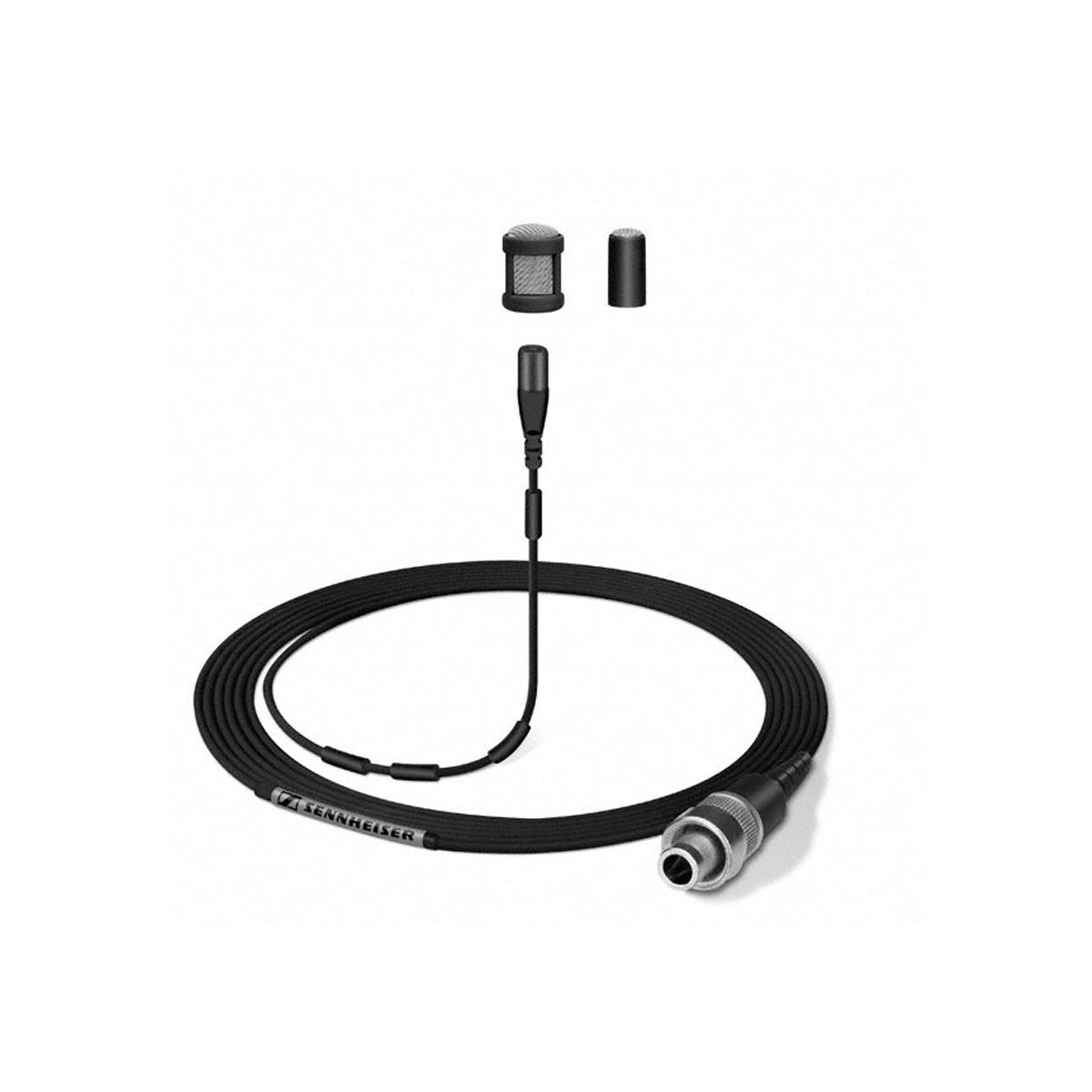 Sennheiser MKE 1-5 Omni-directional Lapel Microphone, Black, 3m Cable