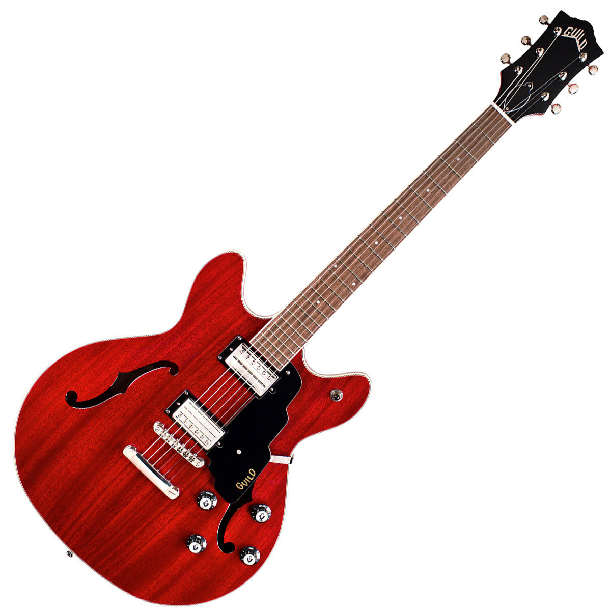 Guild Starfire DC Semi-hollow Electric Guitar - Cherry Red