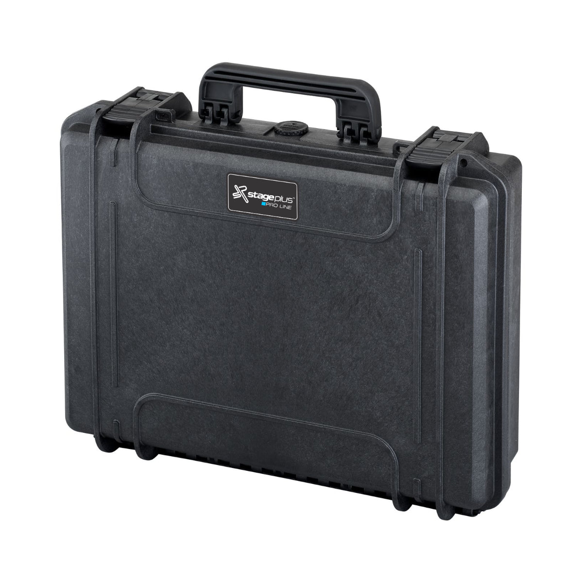 SP PRO 465H125 Black Carry Case Empty w/ Convoluted Foam in Lid ID: L465xW335xH125mm