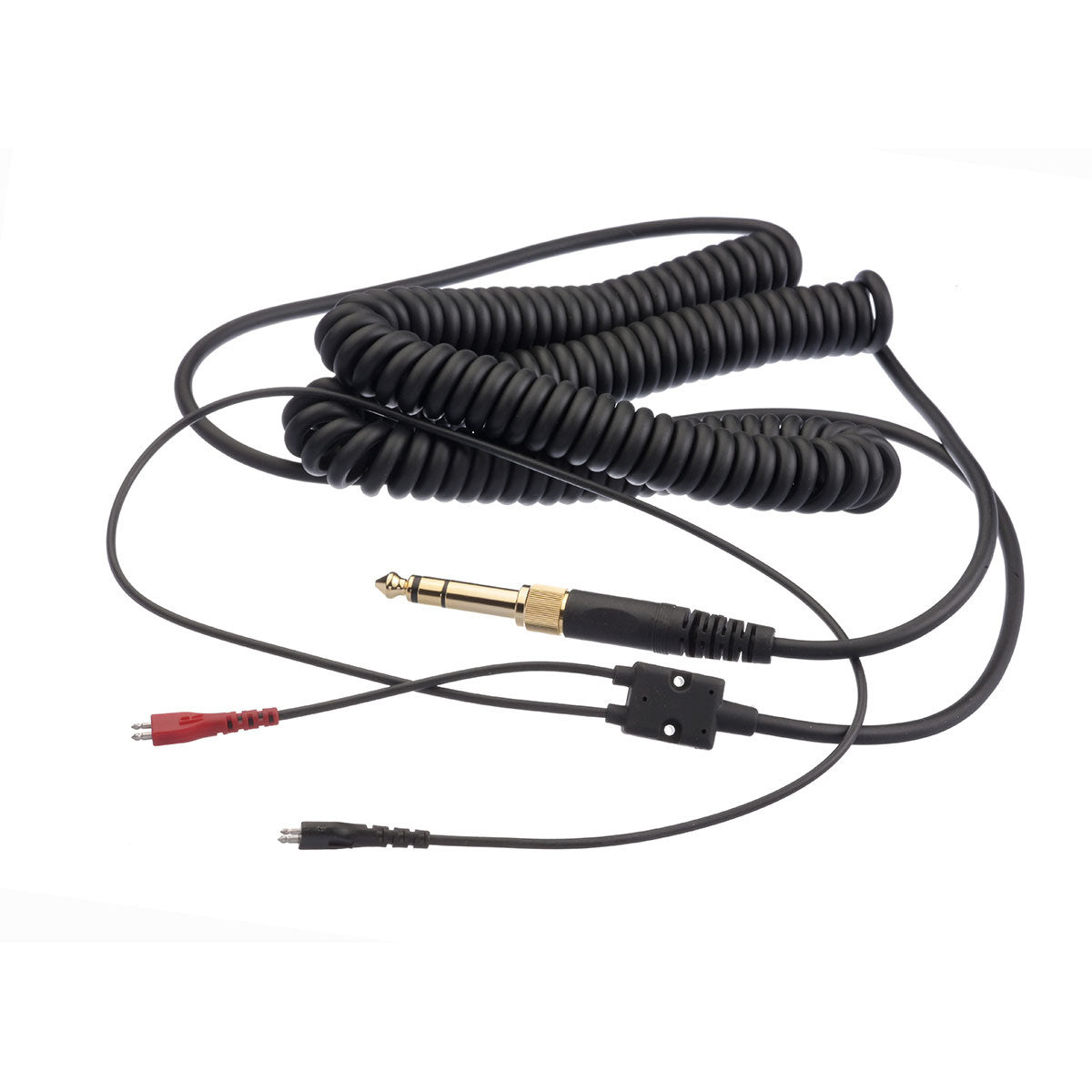 Sennheiser Spares - Coiled Cable with Line Plug with Adapter, For HD 25