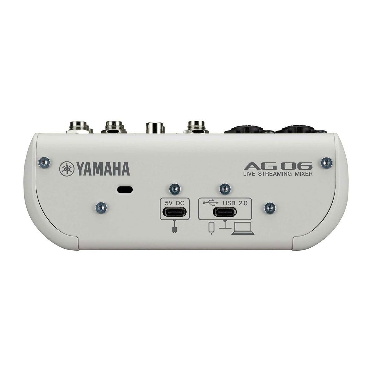 Yamaha AG06MKII USB Mixer & Audio Interface - White