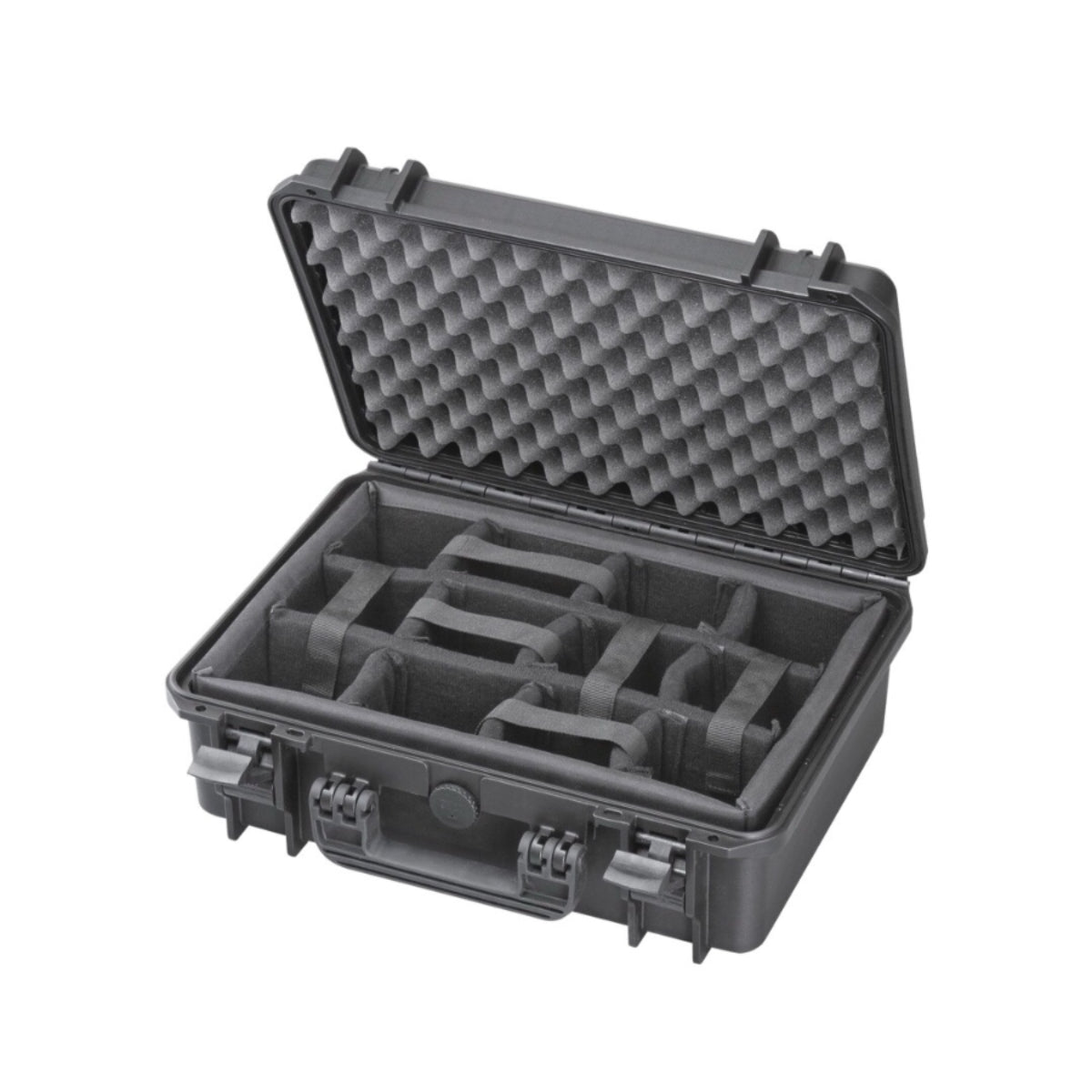 SP PRO 430CAM Black Carry Case Padded Dividers ID: L426xW290xH159mm