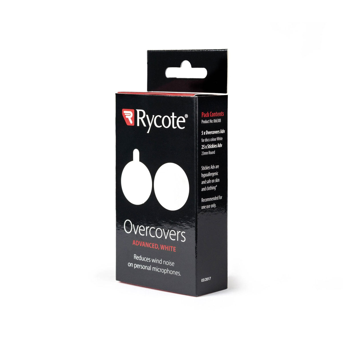 Rycote Overcovers Adv White (Pack) 25x Stickies and 5x OverCovers ADV