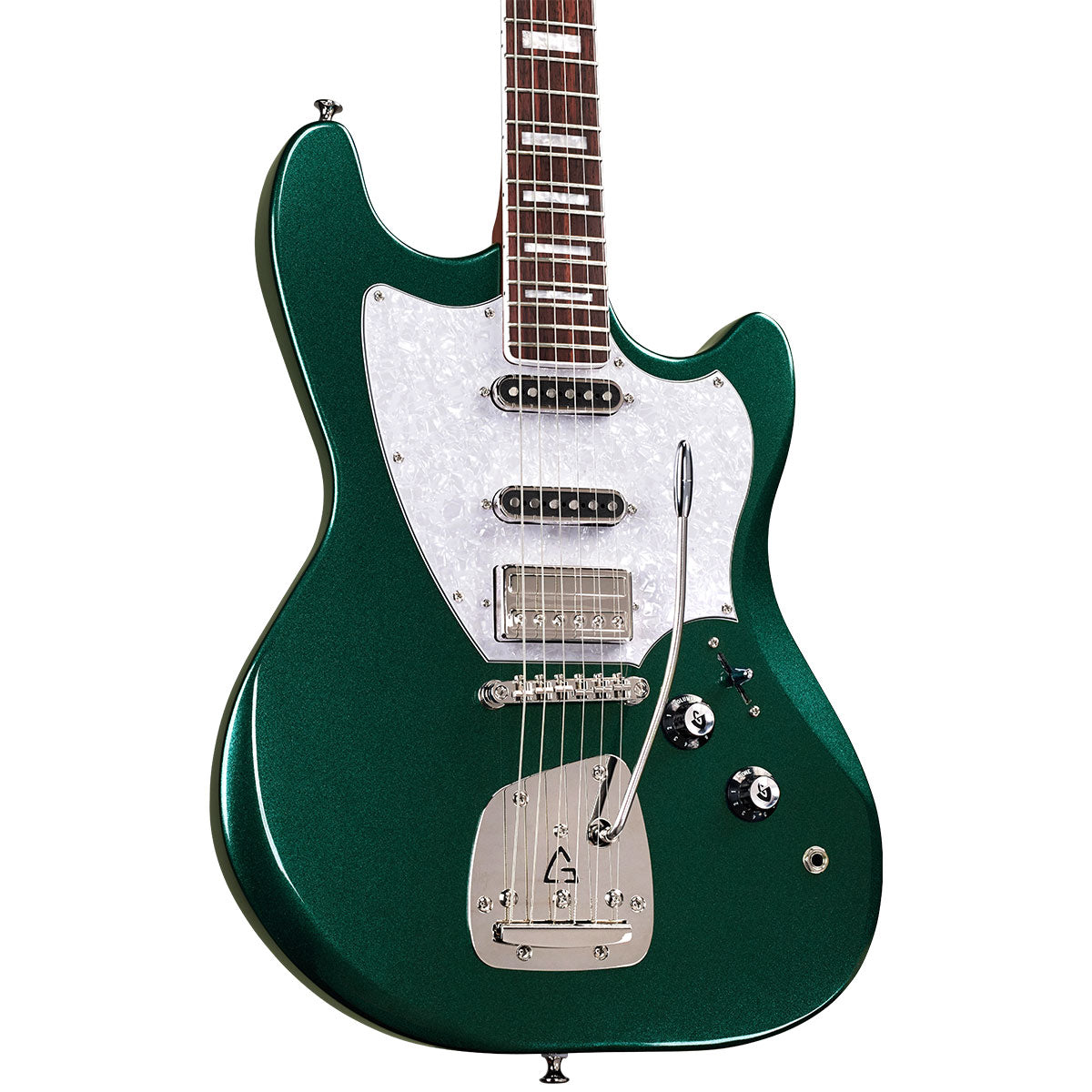 Guild Surfliner Deluxe Solid Body Electric Guitar - Evergreen Metallic