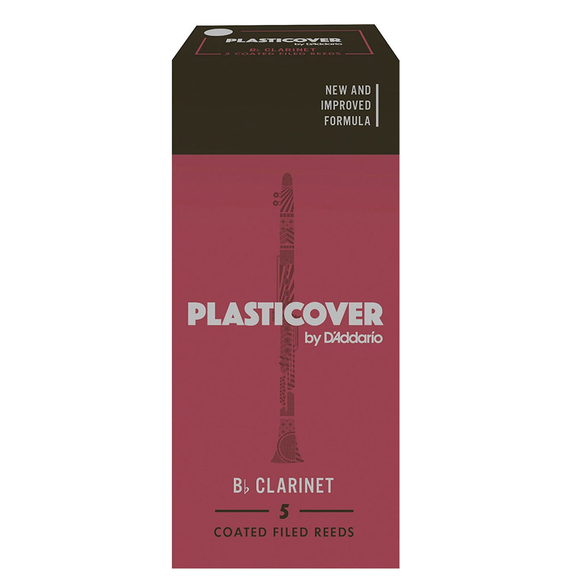 D'Addario RRP05BCL300 Plasticover Bb Clarinet 3 Reed - Per Box