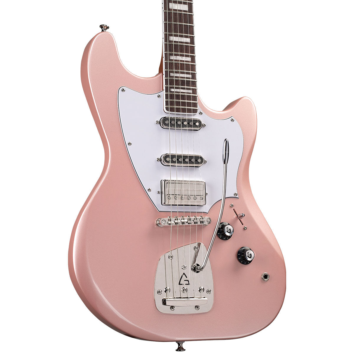 Guild Surfliner Deluxe Electric Guitar - Rose Quartz Metallic