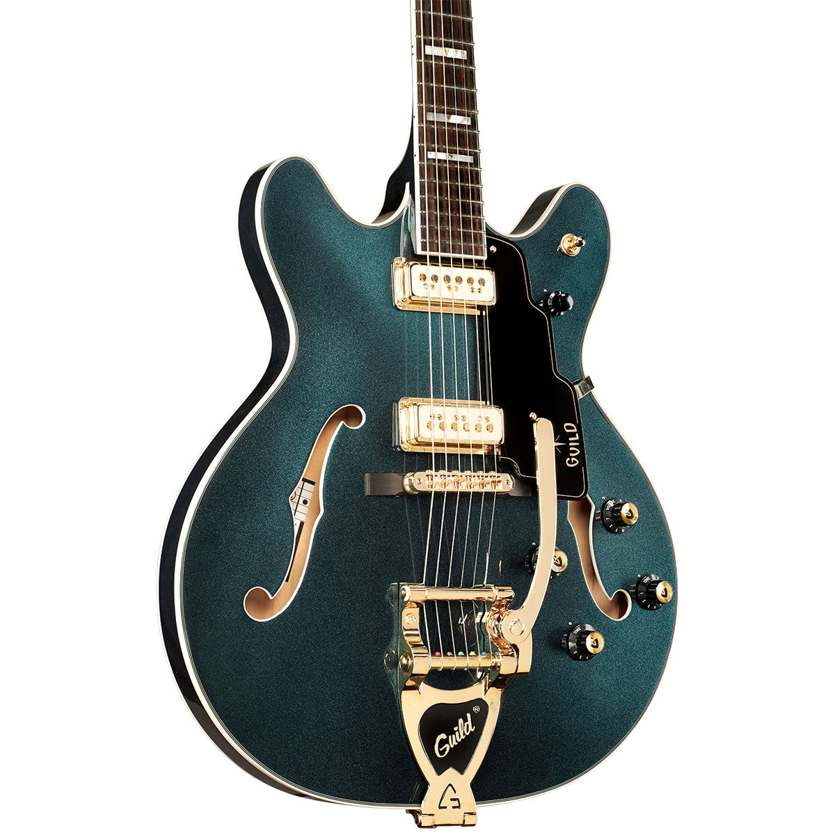 Guild Starfire VI Special Semi-hollowbody Electric Guitar - Kingswood Green
