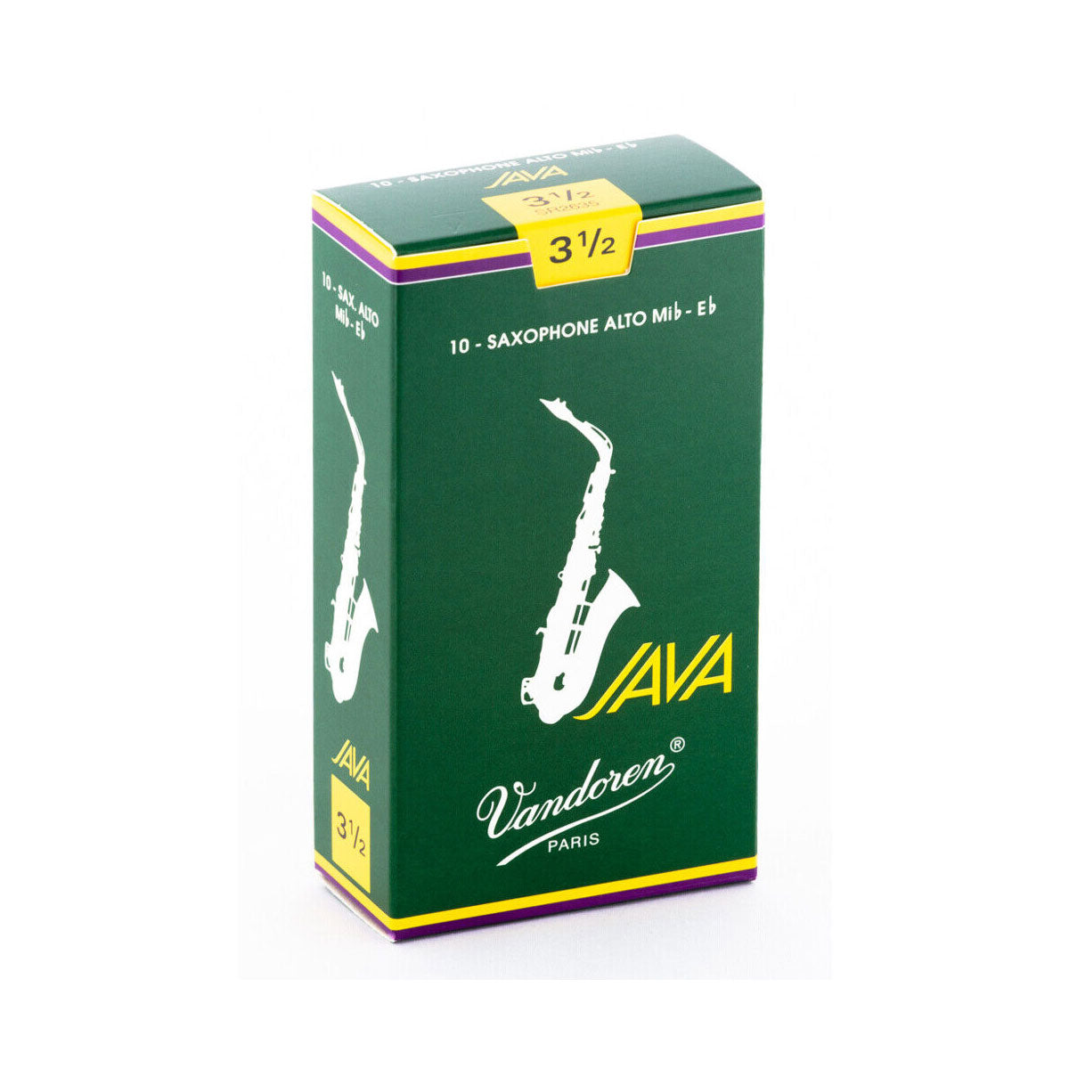 Vandoren Java Alto Sax Reeds 3.5 Per Each Reed