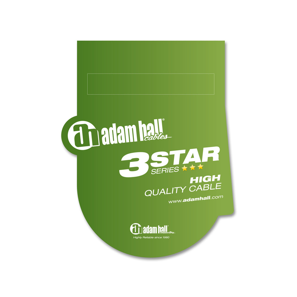 Adam Hall Cables K3BFV1000 - Microphone Cable XLR female to 6.3 mm Jack stereo 10 m