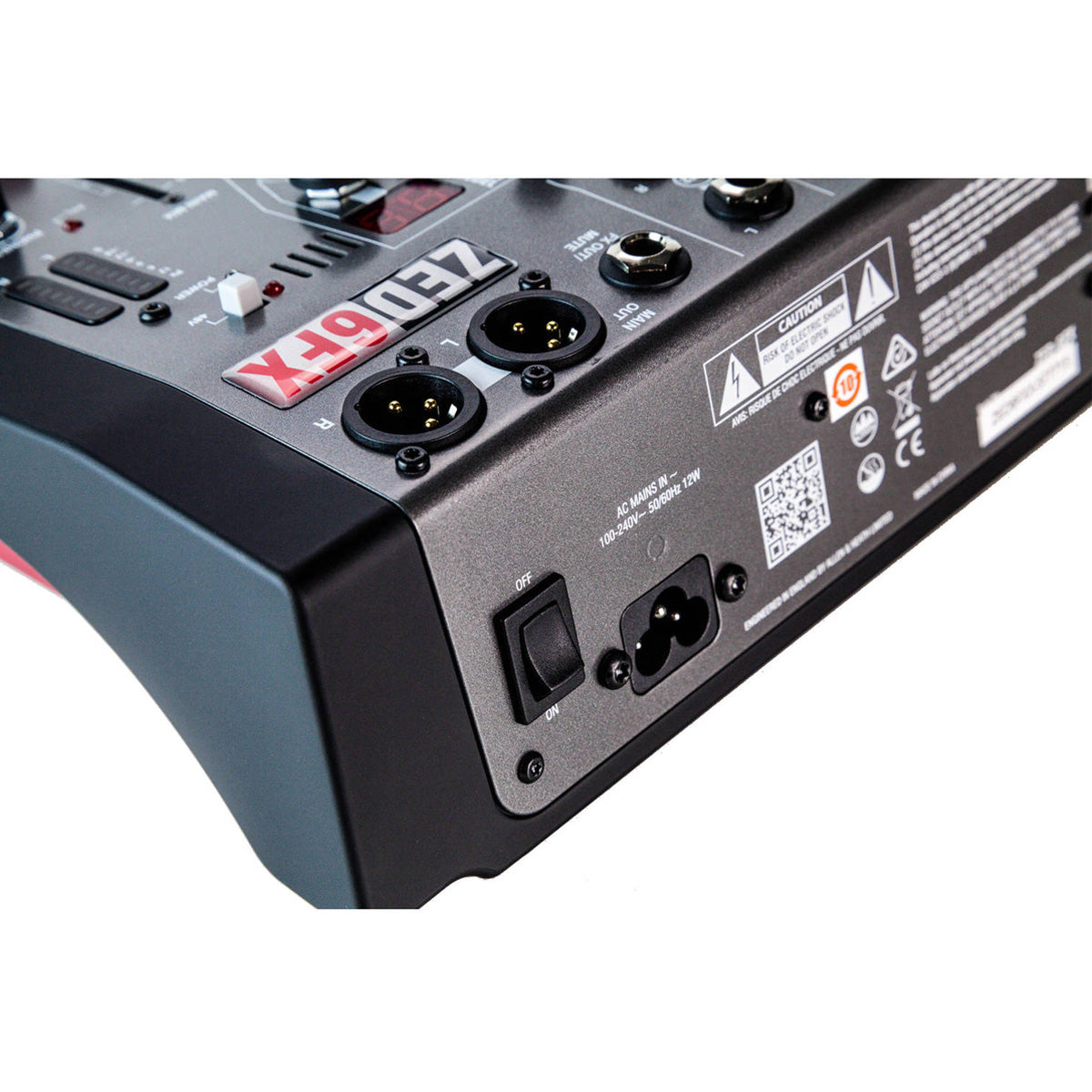 Allen & Heath ZED 6FX 4-Channel Analogue Mixer with Effects