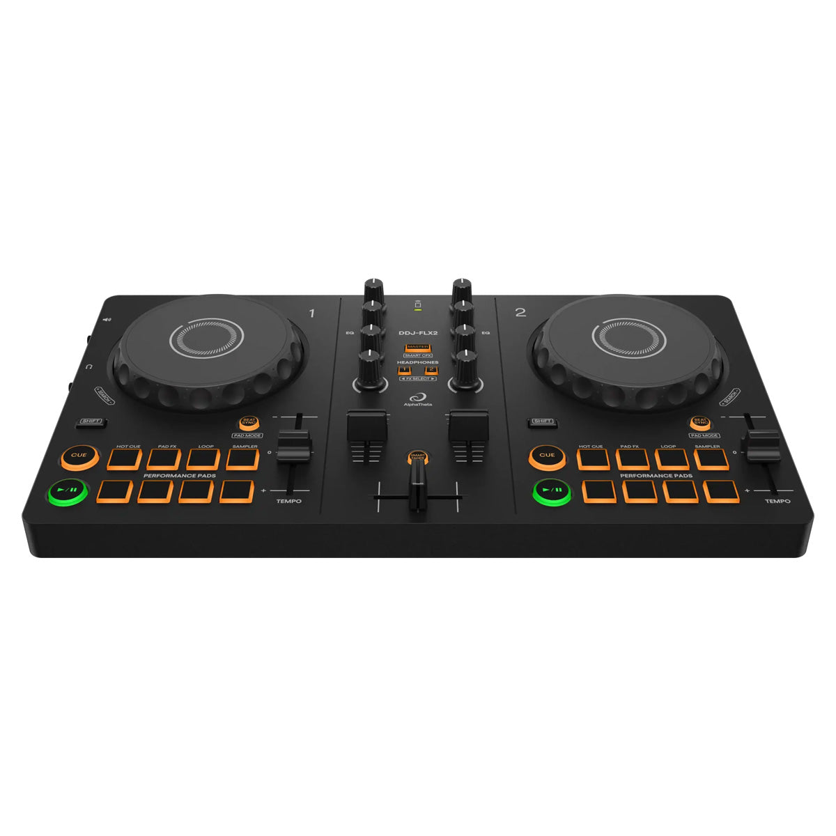 AlphaTheta DDJ-FLX2 DJ Controller for rekordbox, Serato DJ Lite, and djay