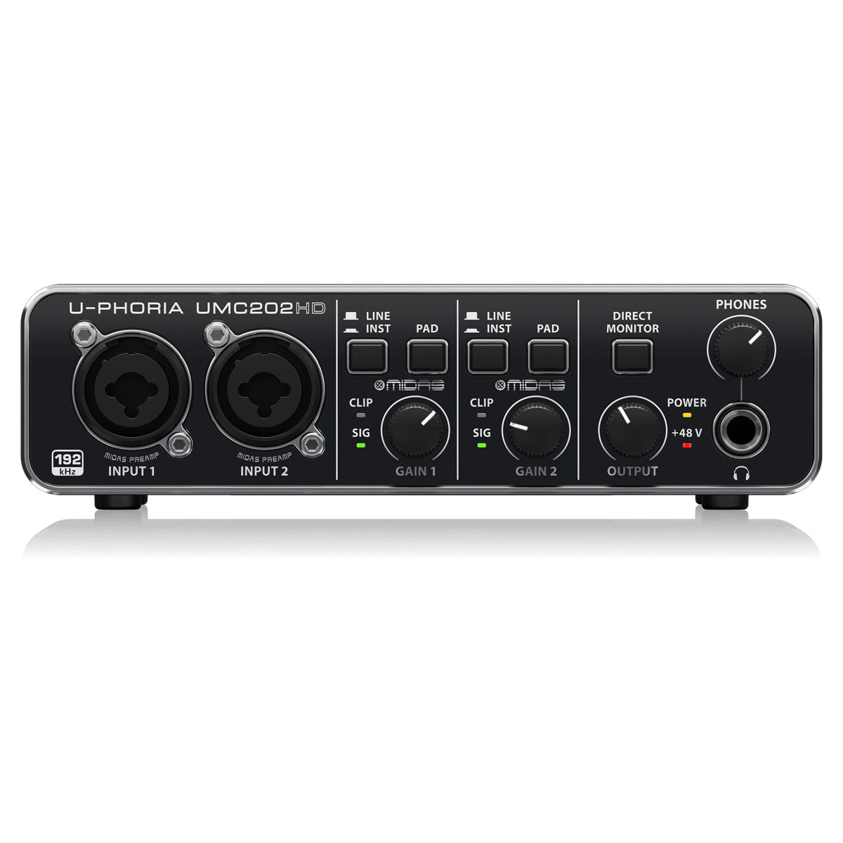 Behringer U-PHORIA UMC202HD USB Audio Interface