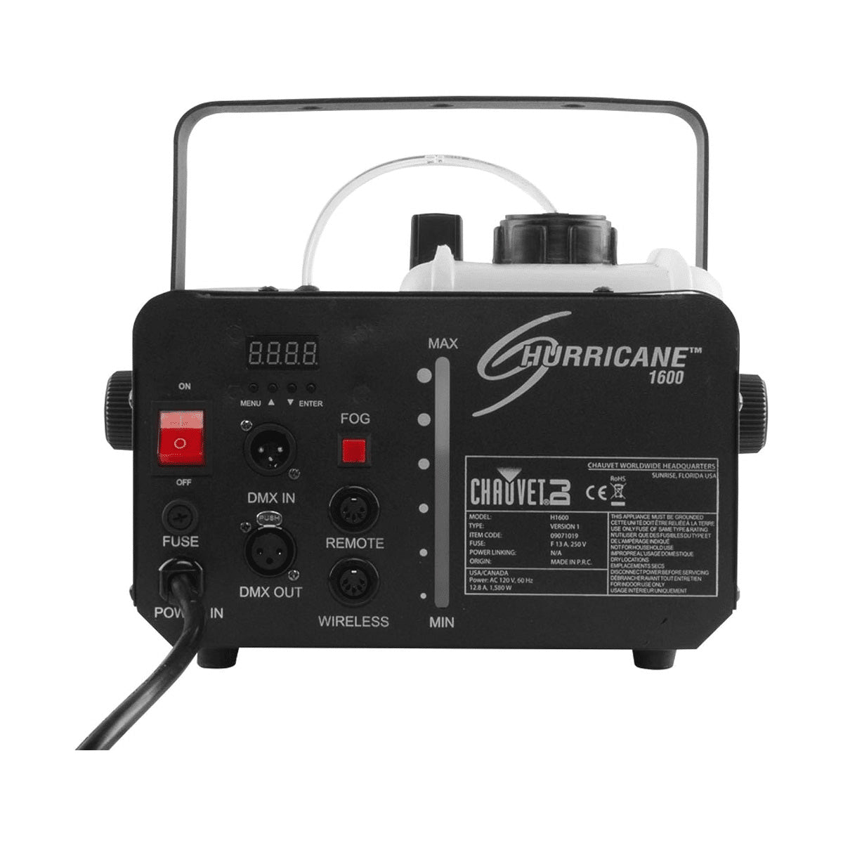 Chauvet Hurricane H1600 Fog Machine