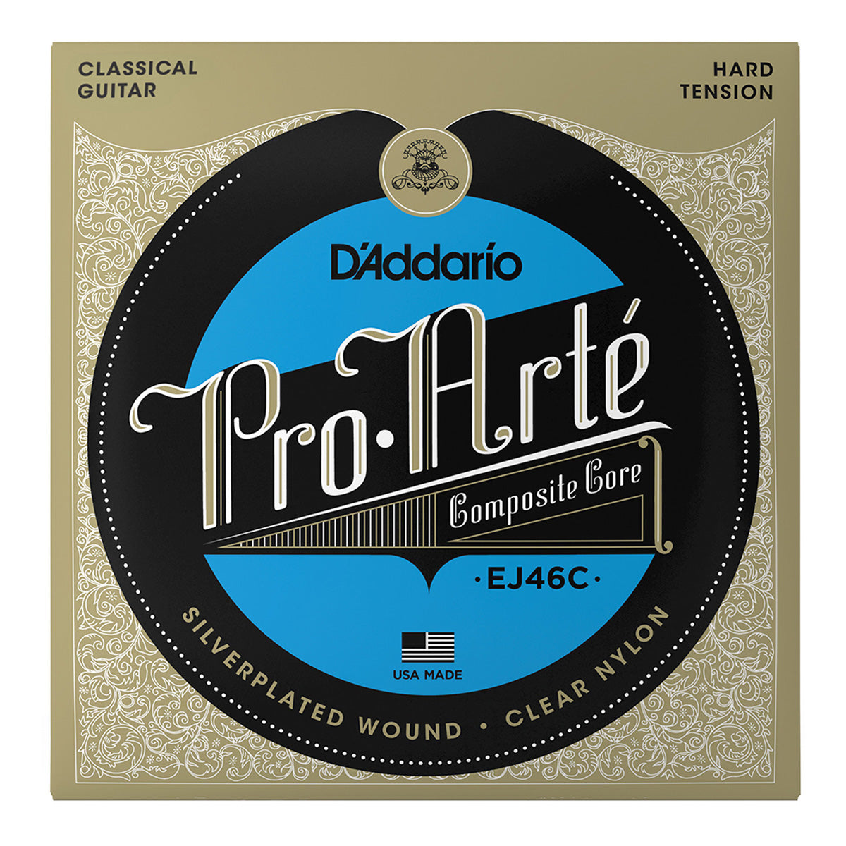 D'Addario EJ46C Pro-Arte Composite Hard Tension Classical Guitar Strings