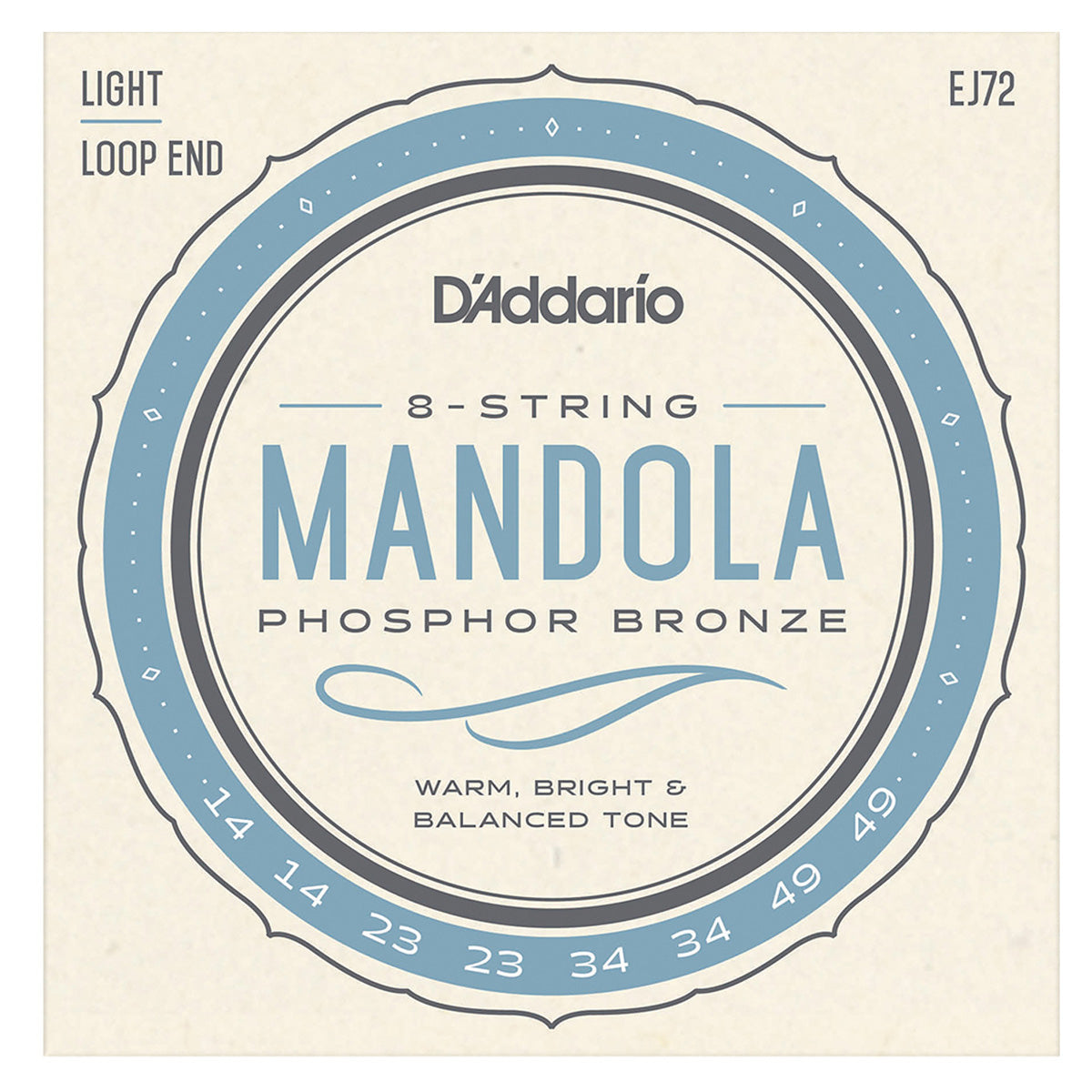 D'Addario EJ72 Mandola Strings