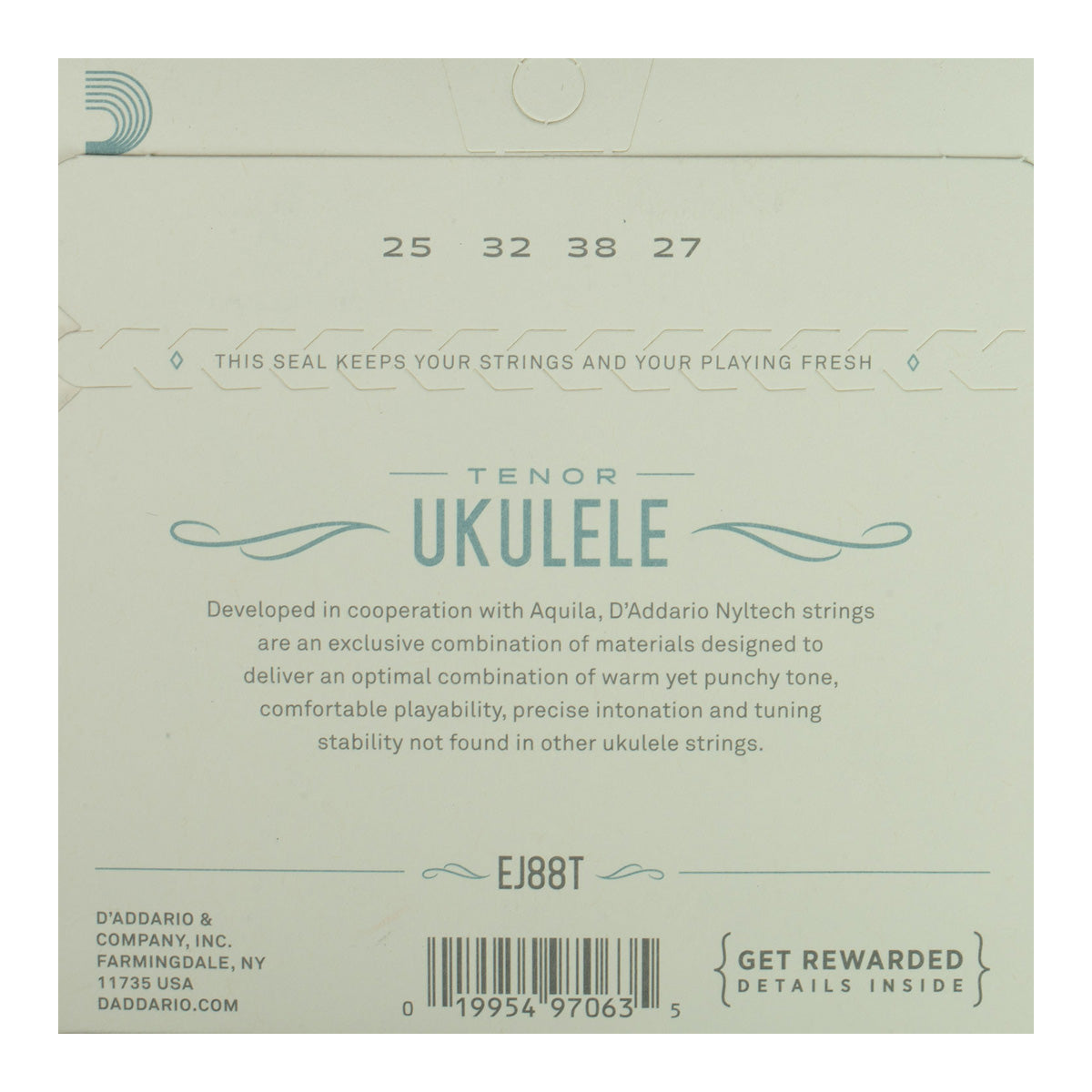 D'Addario EJ88T Nyltech Tenor Ukulele Strings