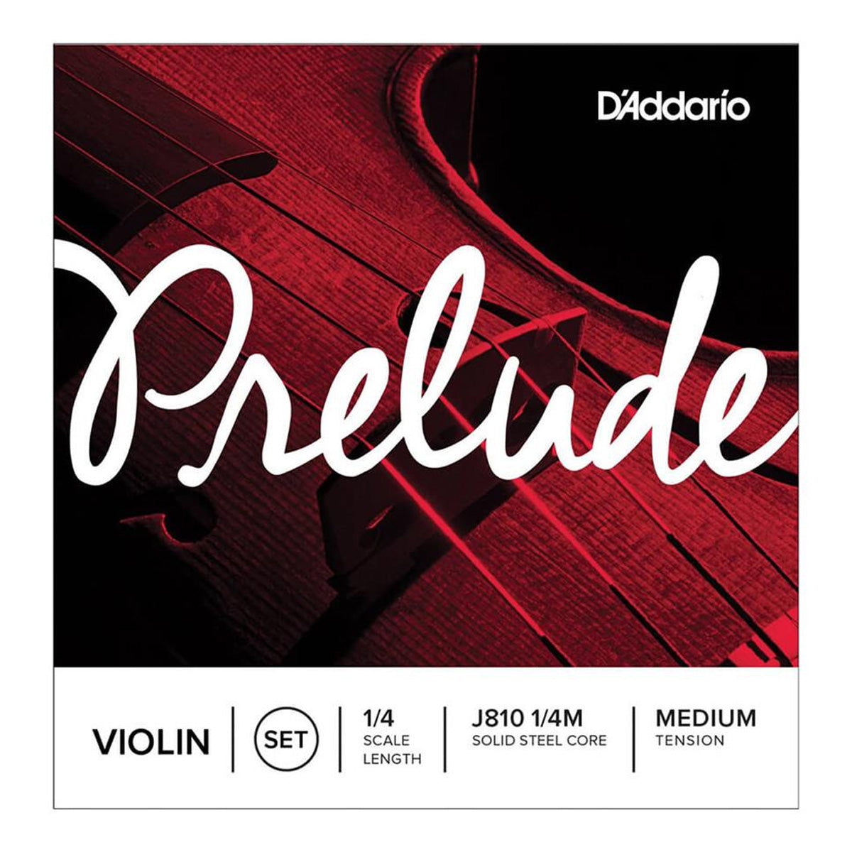 D'Addario J8101/4M Prelude Violin Strings