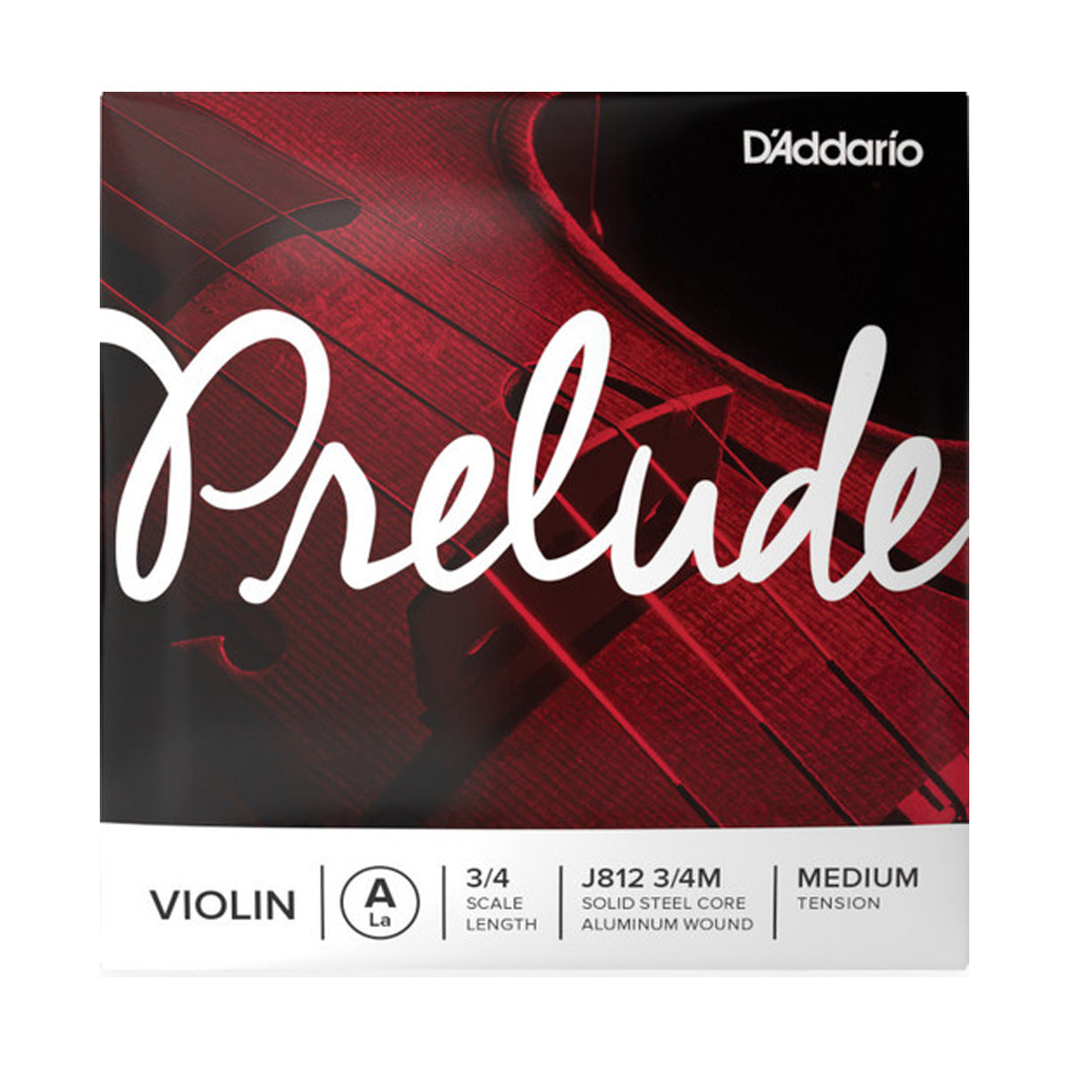 D'Addario J8123/4M Prelude A Violin String