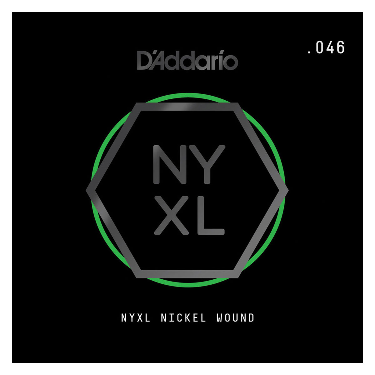 D'Addario NYNW046 NYXL Round Wound Single Acoustic/Electric Guitar String