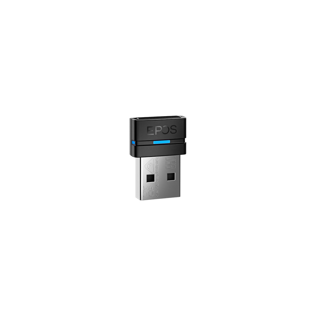 EPOS ADAPT 230 Bluetooth Monaural On-Ear Headset, MS Teams Certified With Dongle & Case
