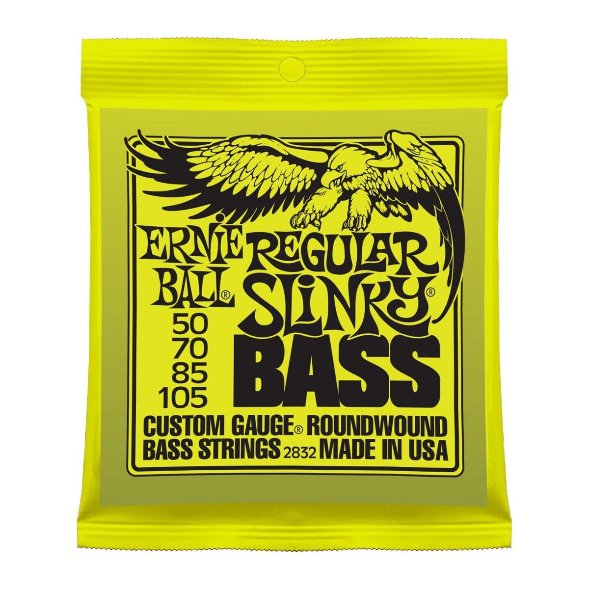 Ernie Ball 2832 Nickel Wound Regular Slinky Bass Guitar Strings