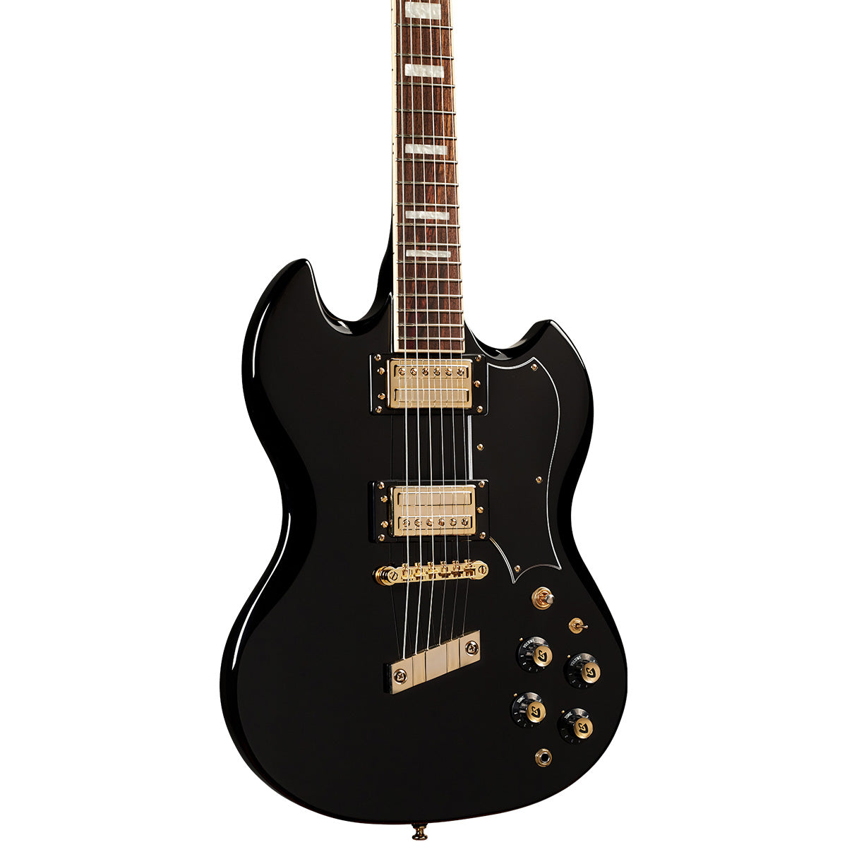 Guild Polara Kim Thayil Signature Electric Guitar - Black