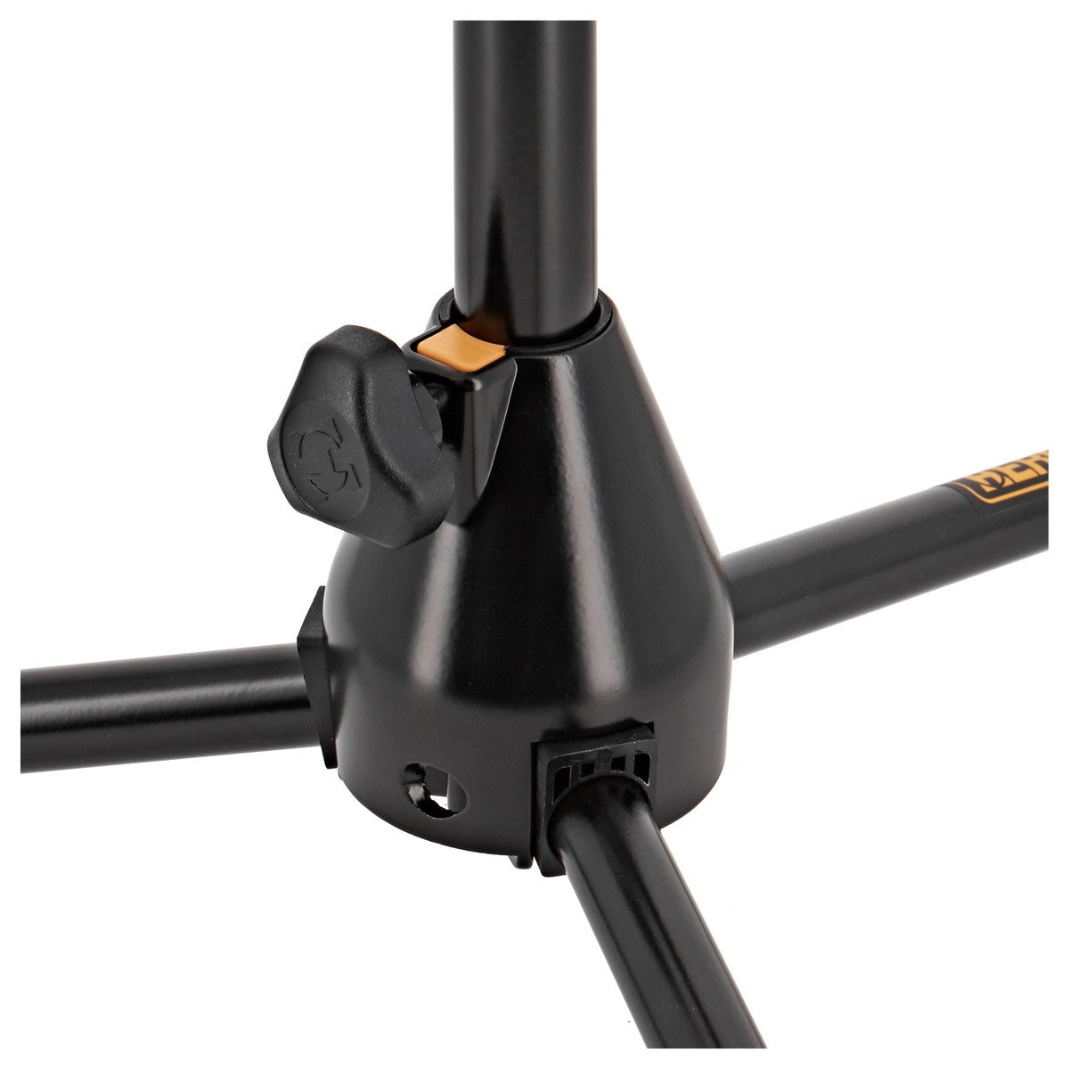 Hercules MS532B EZ Clutch Tripod Microphone Stand w/ 2-in-1 Boom and EZ Mic. Clip