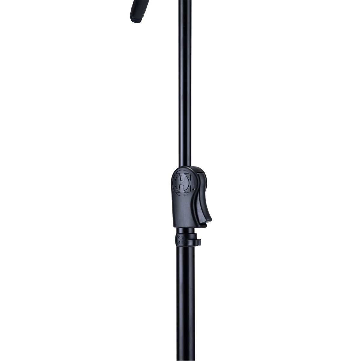 Hercules MS532B EZ Clutch Tripod Microphone Stand w/ 2-in-1 Boom and EZ Mic. Clip