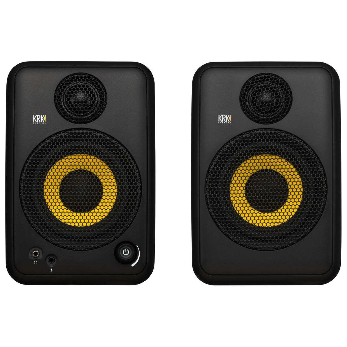 KRK GOAux 4 Portable 4" Near-Field 2-Way Studio Monitor - Pair