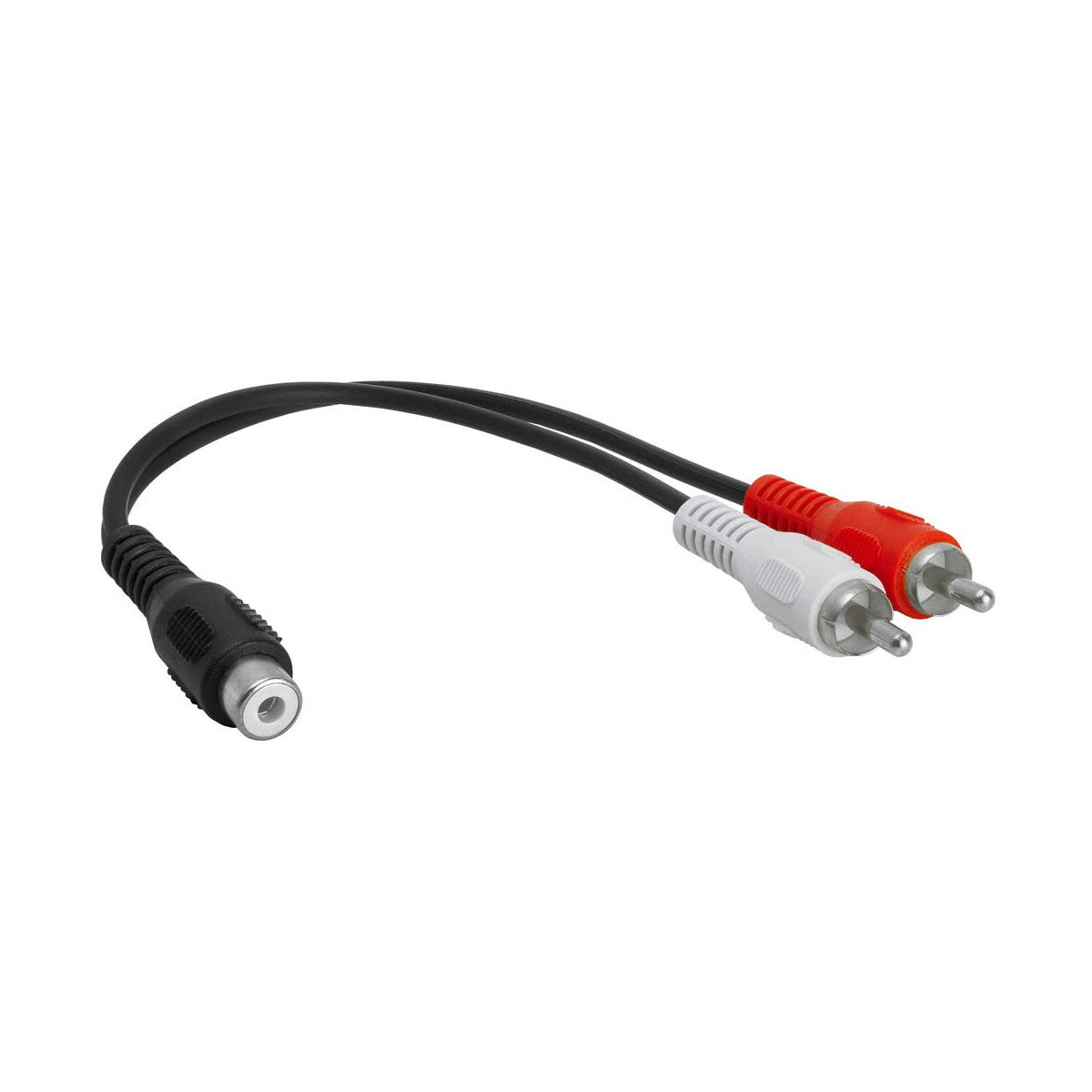 Kolitron 2 RCA To 1 RCA Socket Audio Cable - 25cm