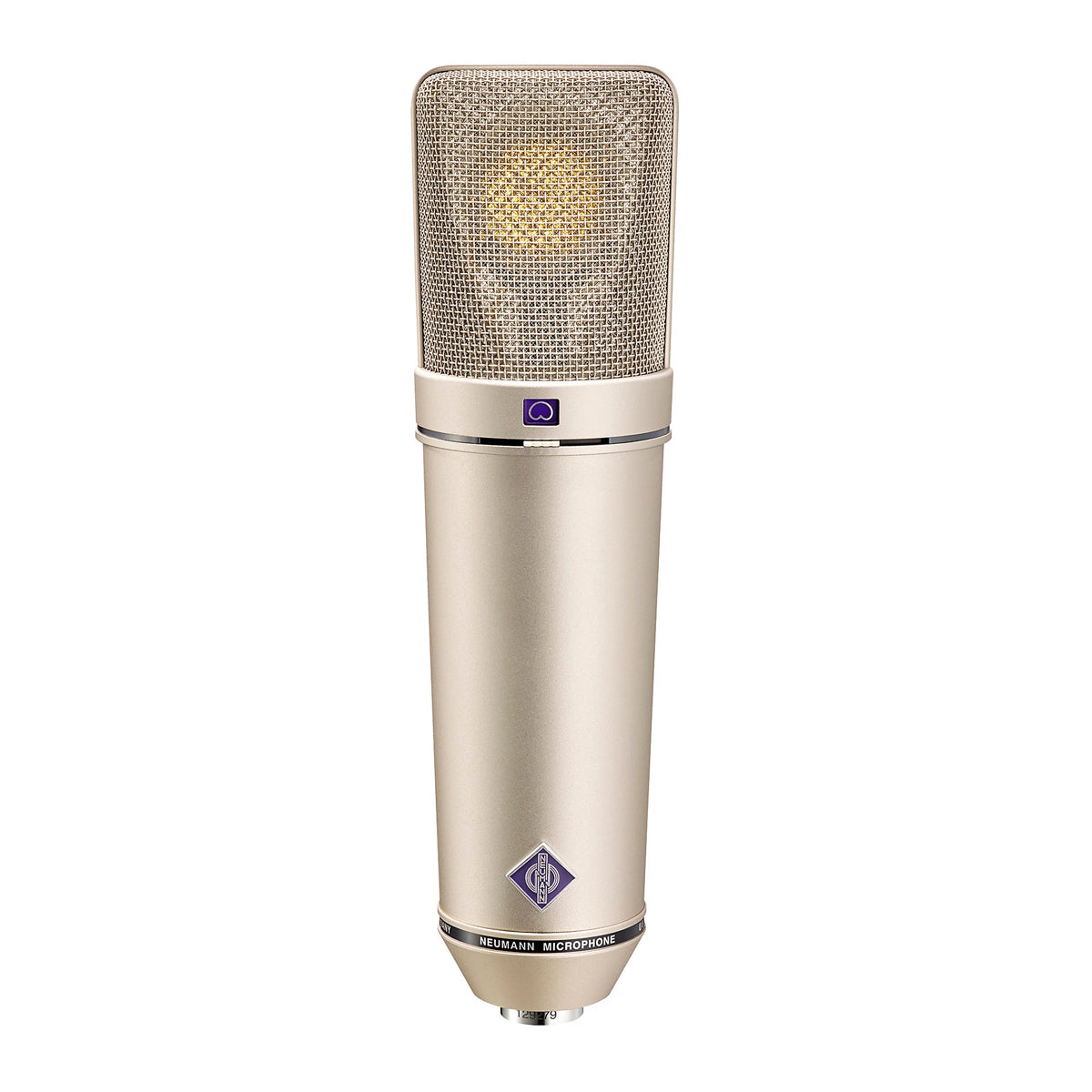 Neumann U 87 Ai Studio Set Large Diaphragm Multipattern Cardioid Condenser Microphone Set - Nickel