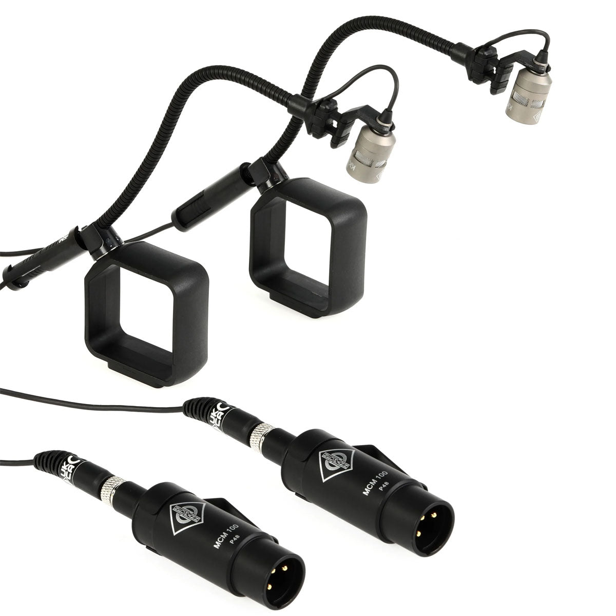 Neumann MCM 114 Stereo Set, Cardioid Miniature Clip Mic System for Piano