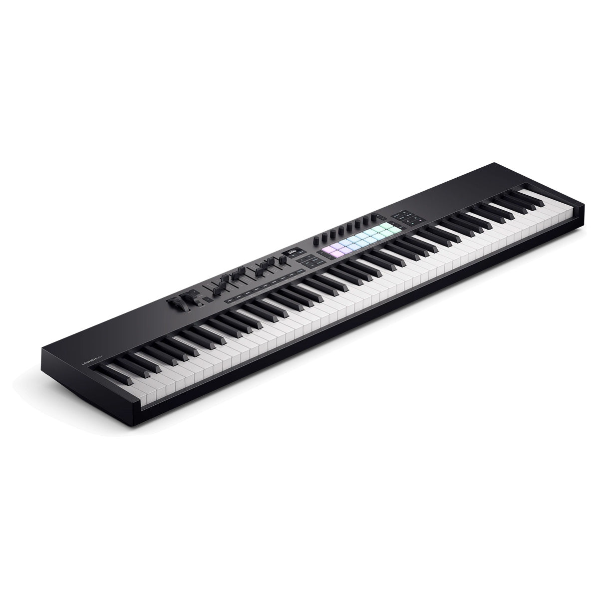 Novation Launchkey 88 MK4 Keyboard Controller with 88 Semi-Weighted Keys, nine faders, and 16 velocity-sensitive pads