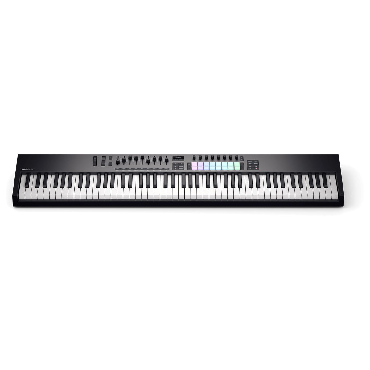 Novation Launchkey 88 MK4 Keyboard Controller with 88 Semi-Weighted Keys, nine faders, and 16 velocity-sensitive pads