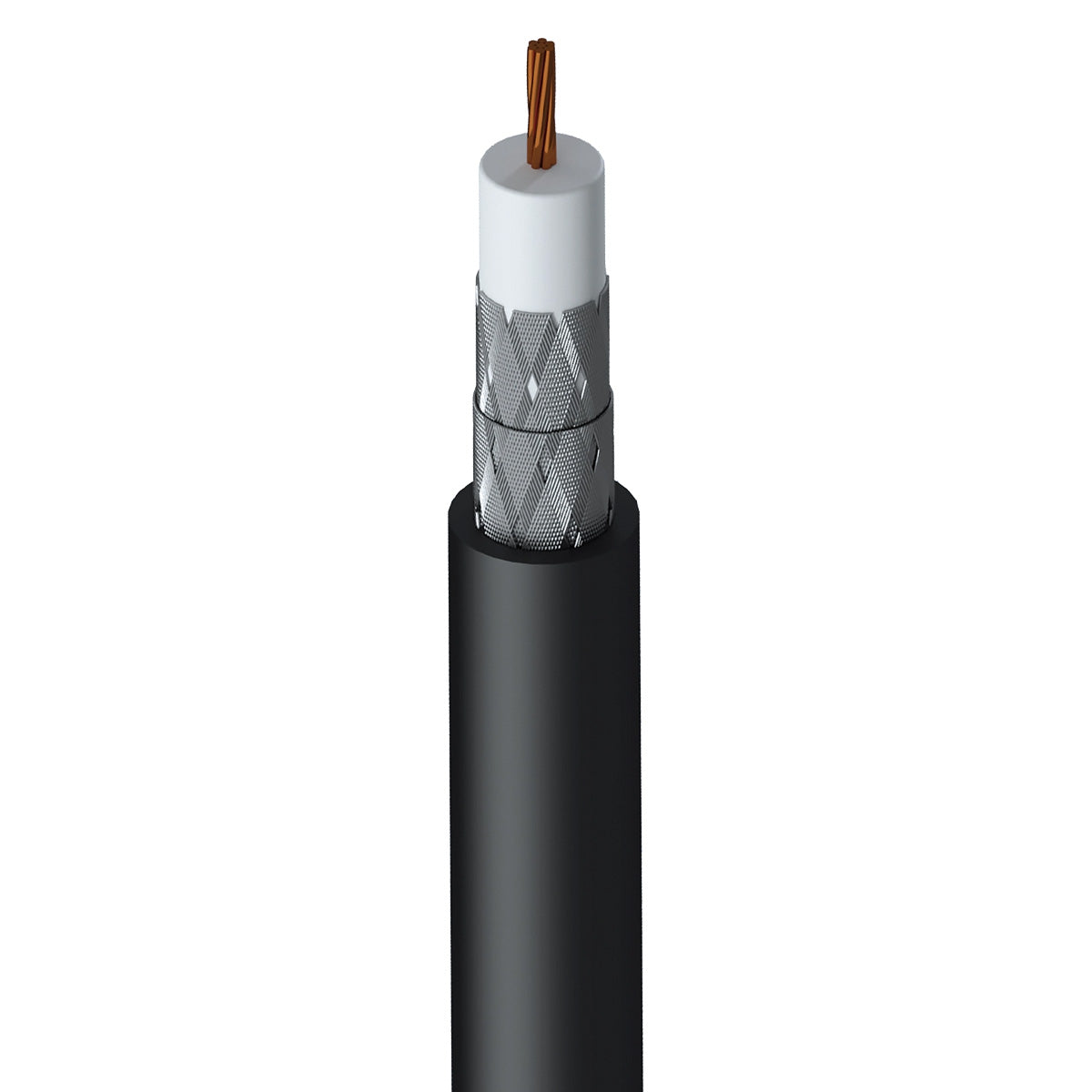 Procab PCX160/1 3G SDI coaxial video cable - RG6/U - flex 0.65 sq. mm - 19 AWG - HighFlex 100 m plastic reel