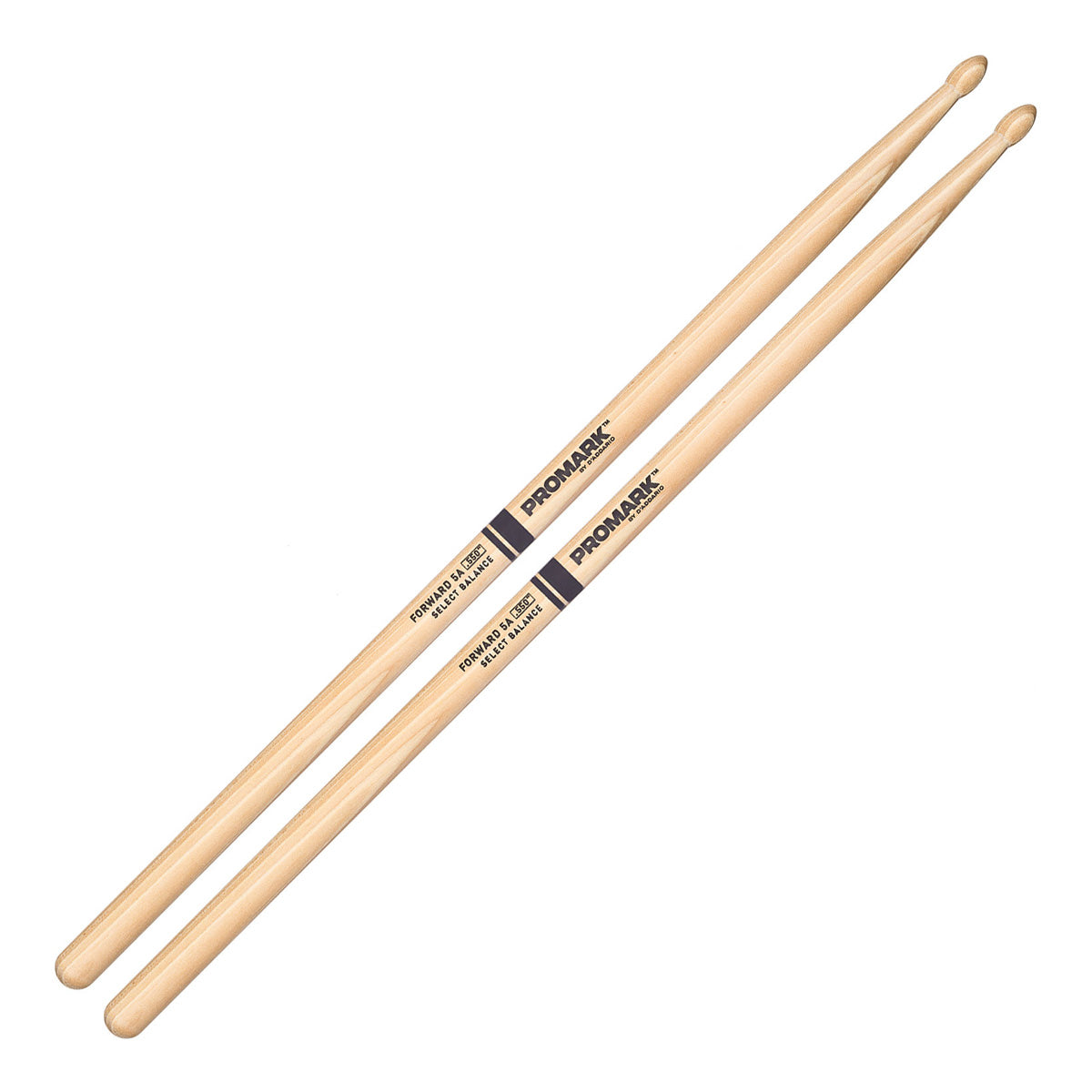 Promark FBH550TW Forward Balance 5A Teardrop Tip Drumsticks