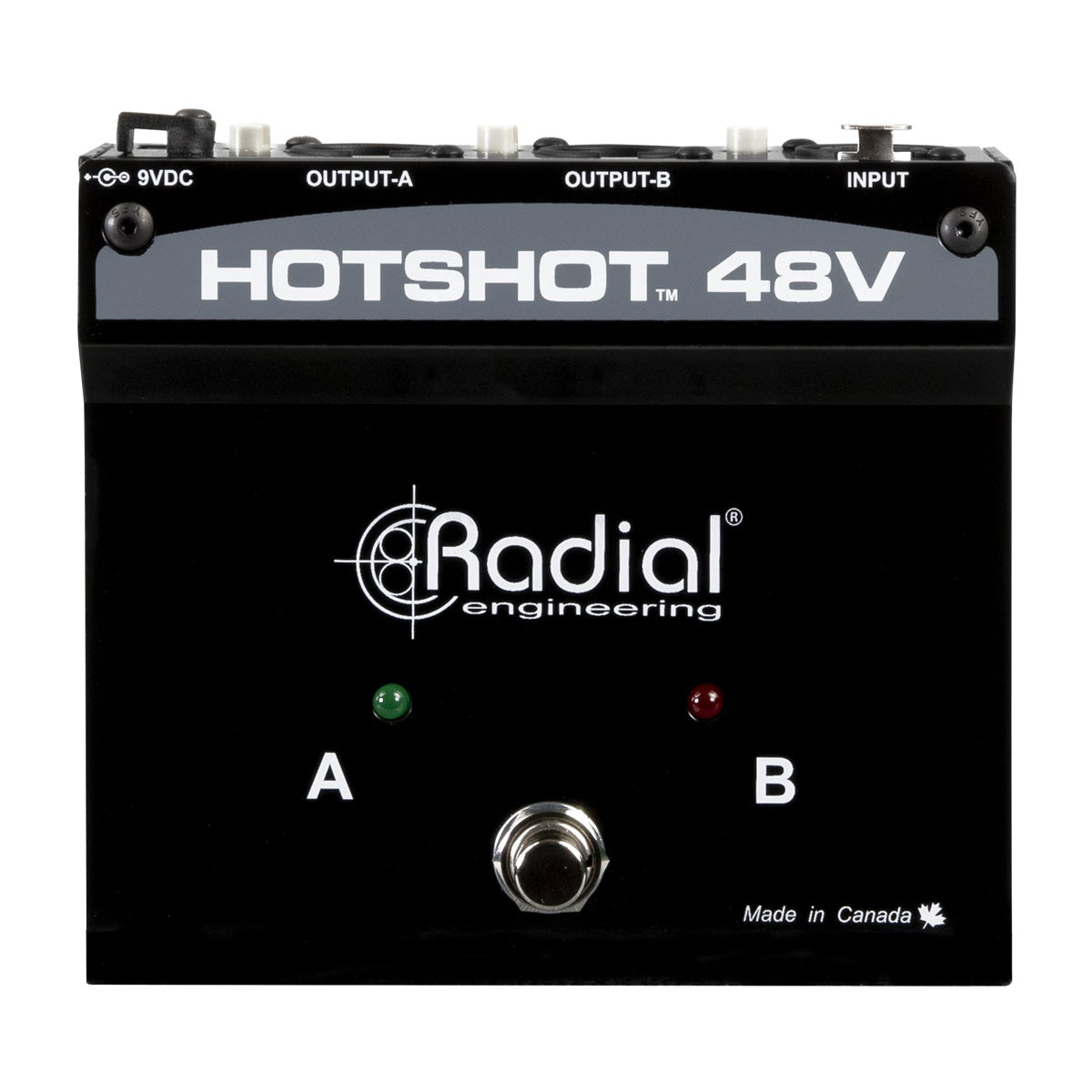 Radial HotShot 48V Condenser Microphone Switcher