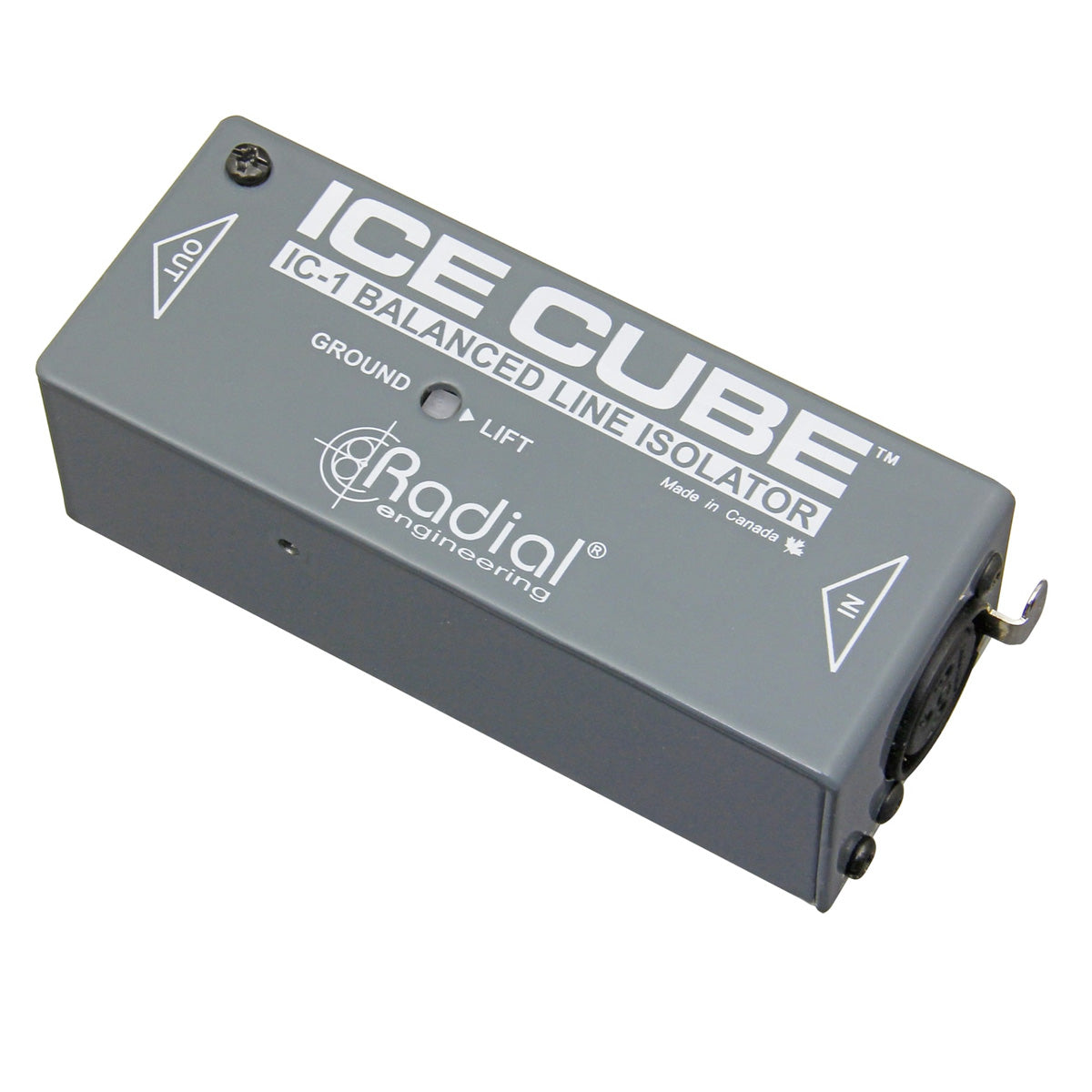 Radial Ice Cube Balanced Line Isolator and Hum Eliminator