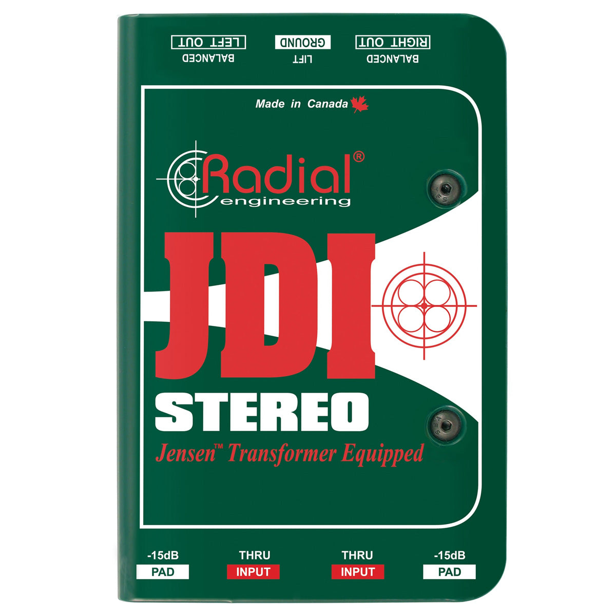 Radial JDI Premium Stereo Passive DI