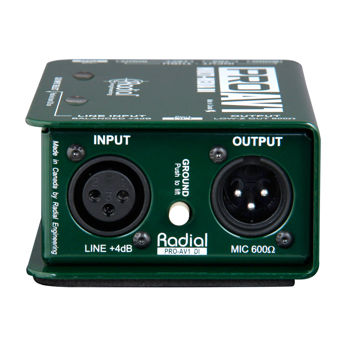 Radial ProAV1 Passive Multimedia Direct Box