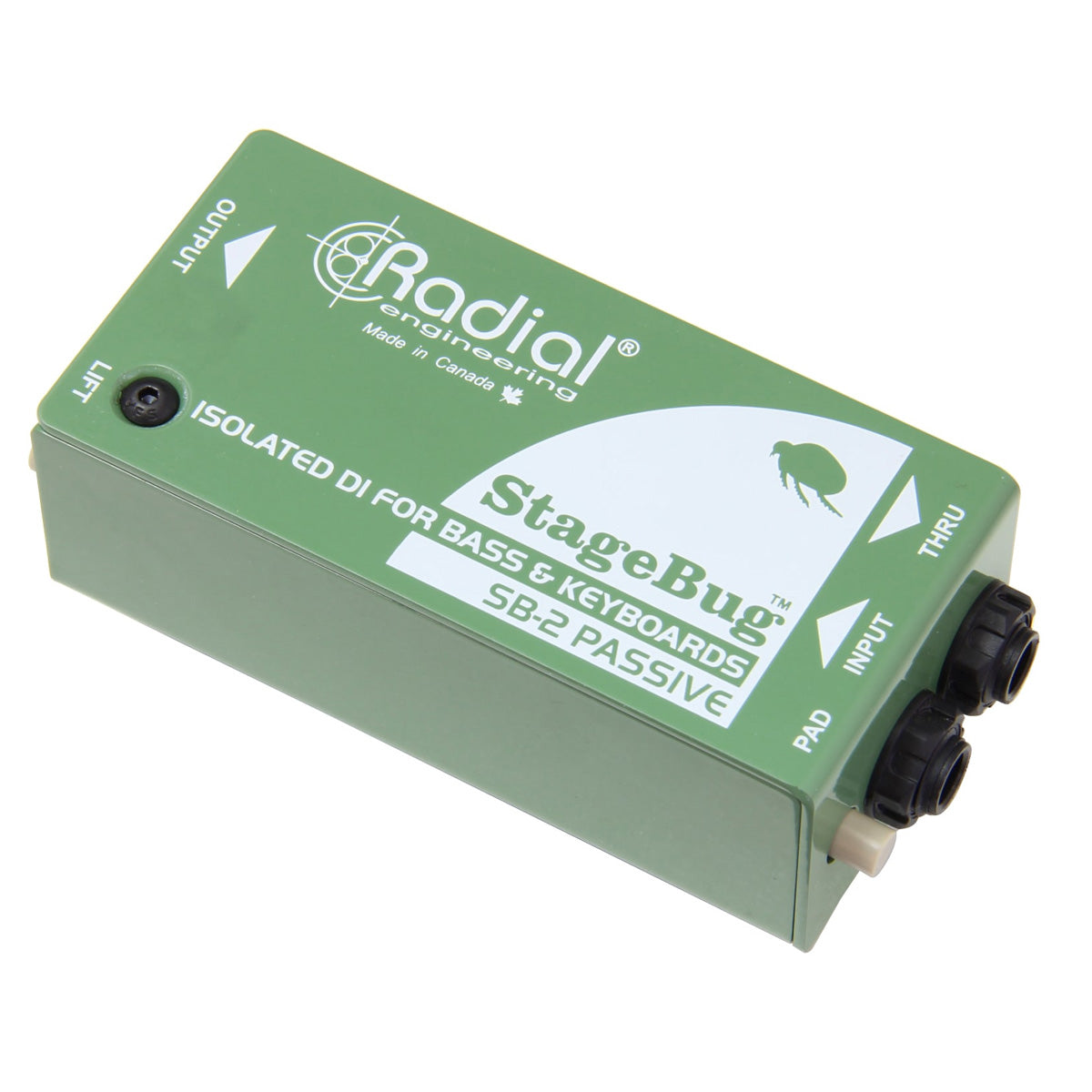Radial StageBug SB-2 パッシブDIボックス Radial StageBug SB-2 Passive DI Box