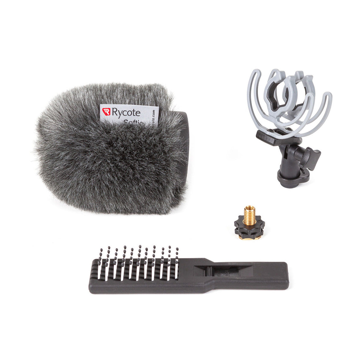 Rycote 033395 Softie Kit for Sanken CS-M1 Microphone with Windshield and Shockmount