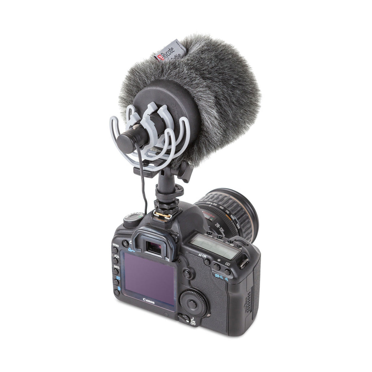 Rycote 033395 Softie Kit for Sanken CS-M1 Microphone with Windshield and Shockmount