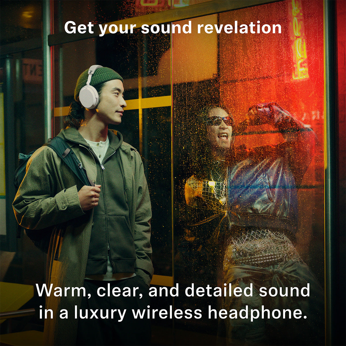 Sennheiser MOMENTUM 5 (Pre-Order) Wireless Noise Canceling Bluetooth Headphones, 57-hour Battery, Lossless High Res Audio, 3D Dolby Atmos, Auracast, Portable Design with Slim Case, Clear Calls & Touch Controls
