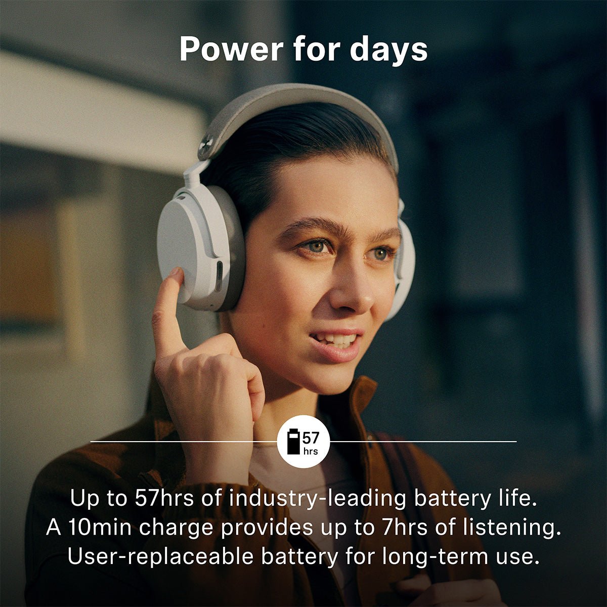 Sennheiser MOMENTUM 5 (Pre-Order) Wireless Noise Canceling Bluetooth Headphones, 57-hour Battery, Lossless High Res Audio, 3D Dolby Atmos, Auracast, Portable Design with Slim Case, Clear Calls & Touch Controls